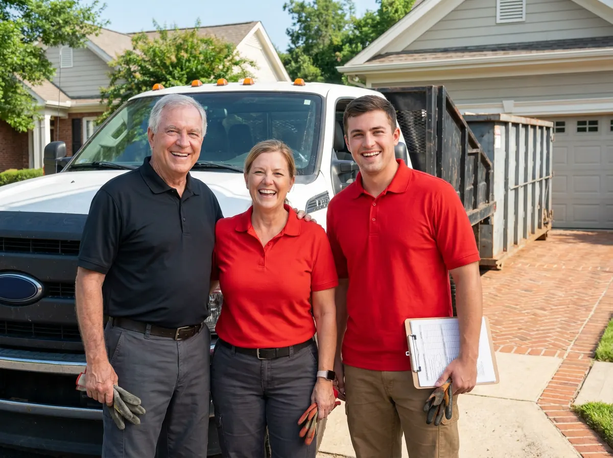 The Ironside Dumpster Rental team, dumpster rental in Birmingham, AL